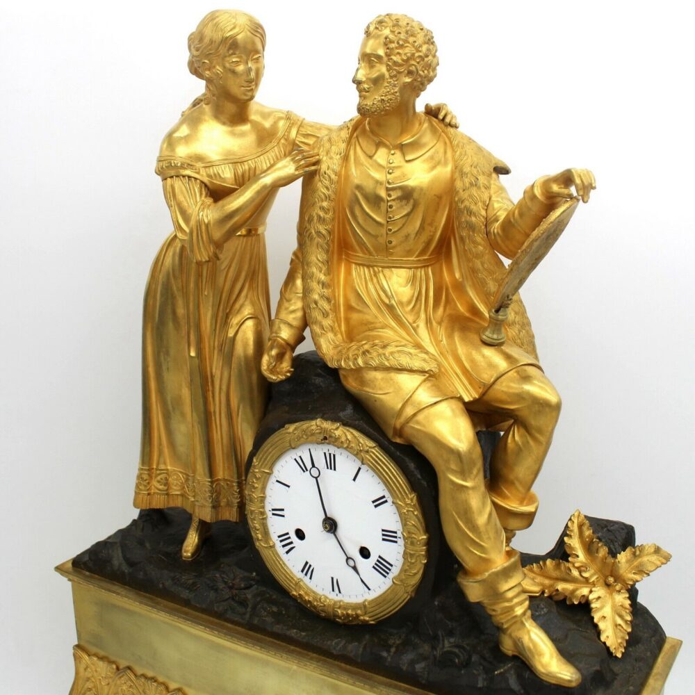 ANTIKE KAMINUHR TISCHUHR PENDEL CLOCK (h.55) - Charles X - BRONZE - 1820/1830 ca Uhren&schmuck LUXONAR.com ANTIKE KAMINUHR TISCHUHR PENDEL CLOCK (h.55) - Charles X - BRONZE - 1820/1830 ca Wien Österreich Online Kaufen
