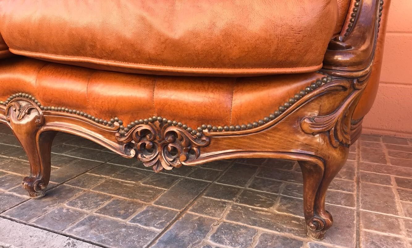 Authentic Sofa, Sessel E Kleiner Tisch Chester Chesterfield Mit ...