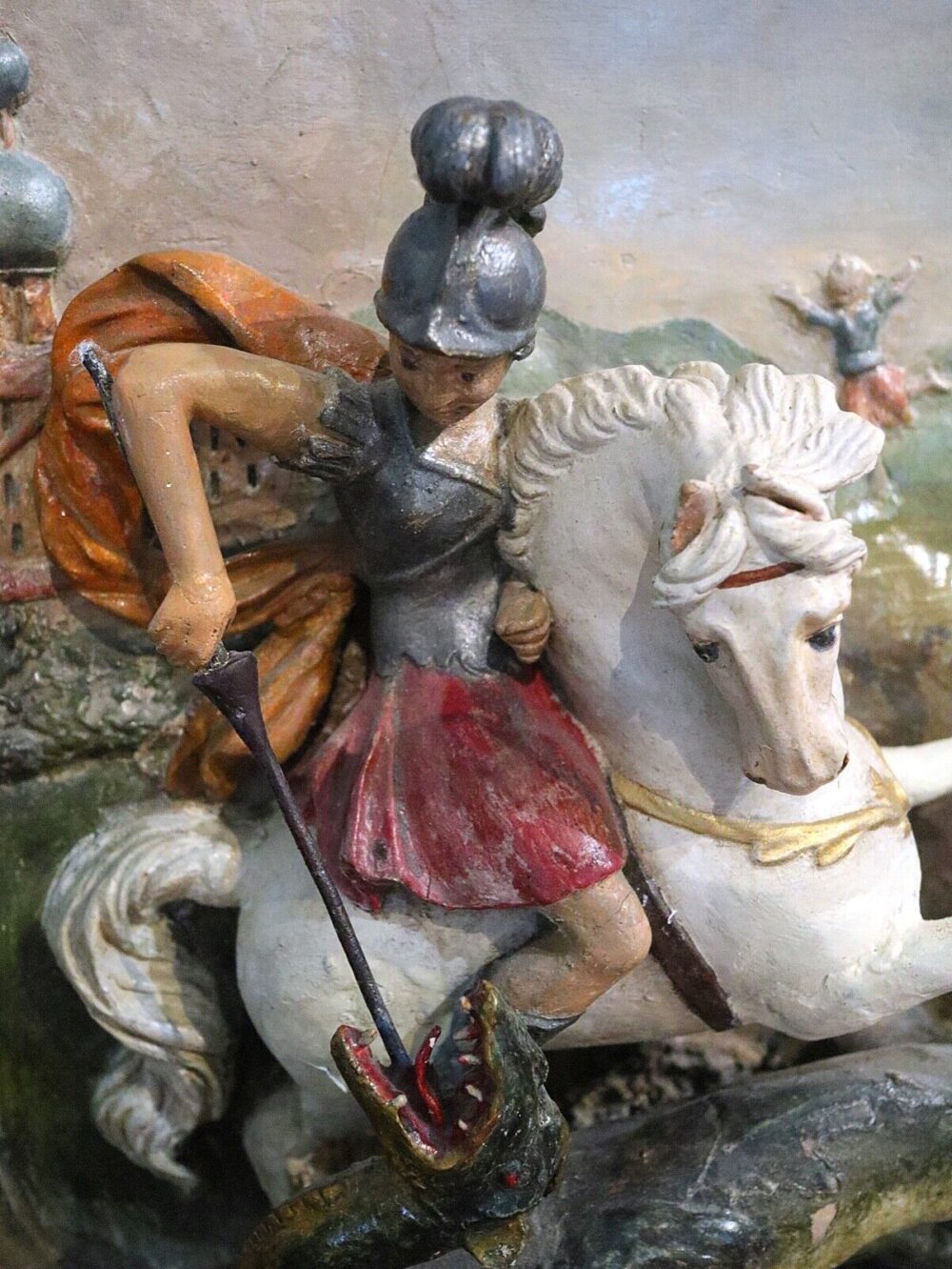 Hl Florian 18. Jahrhundert, Terracotta Relief Kunst LUXONAR.com Hl Florian 18. Jahrhundert, Terracotta Relief Wien Österreich Online Kaufen